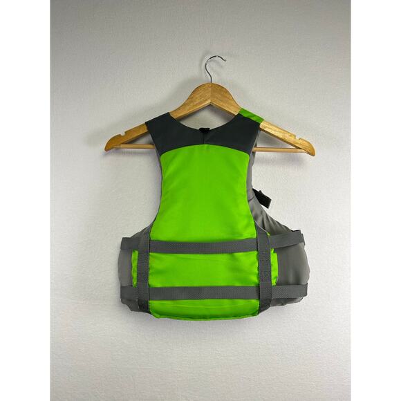 Aqua Lung Youth lifejacket PFD green gray water sports 50–90 LBS ￼ - Picture 7 of 7